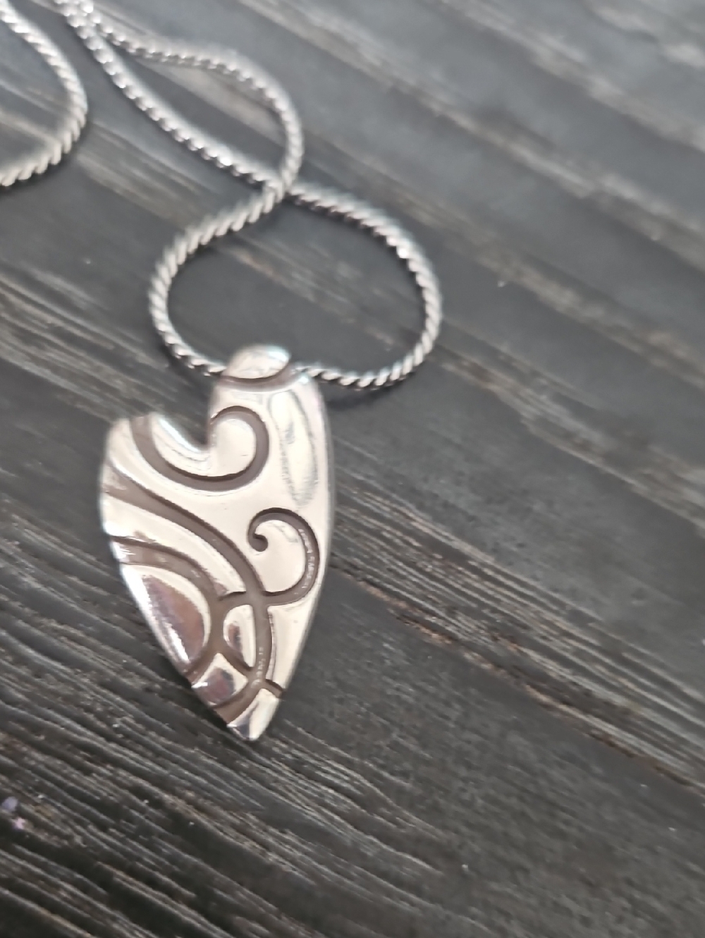 Brighton Swirl Heart Pendant Necklace - Picture 3 of 3